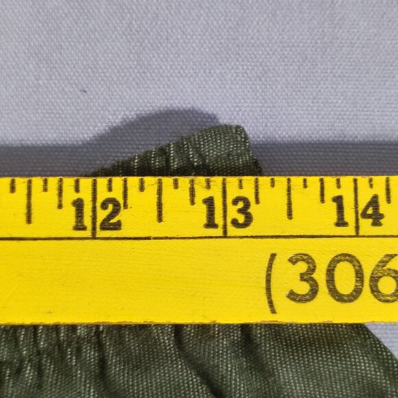 Koret City Blues Pull On Pants women's size 14 reg. olive green baggy loose fit - Picture 8 of 12